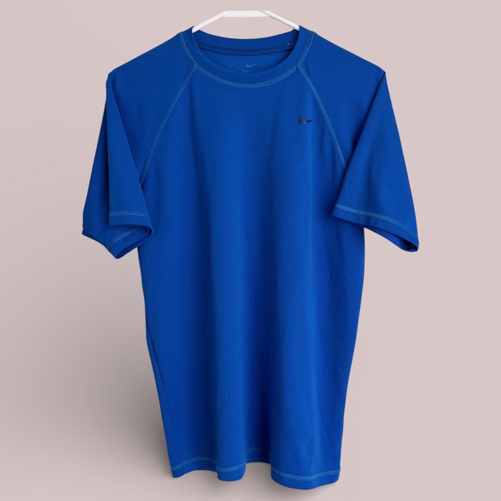 Nike MENS Royal Blue Dri-Fit Short Sleeve Tee Size S